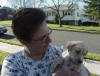 Kathy and Miss Liberty